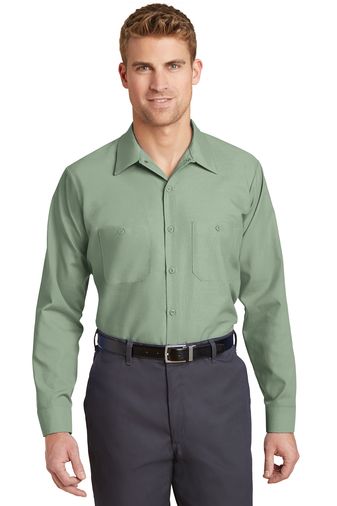 Red Kap® Adult Unisex Long Sleeve Industrial Work Shirt